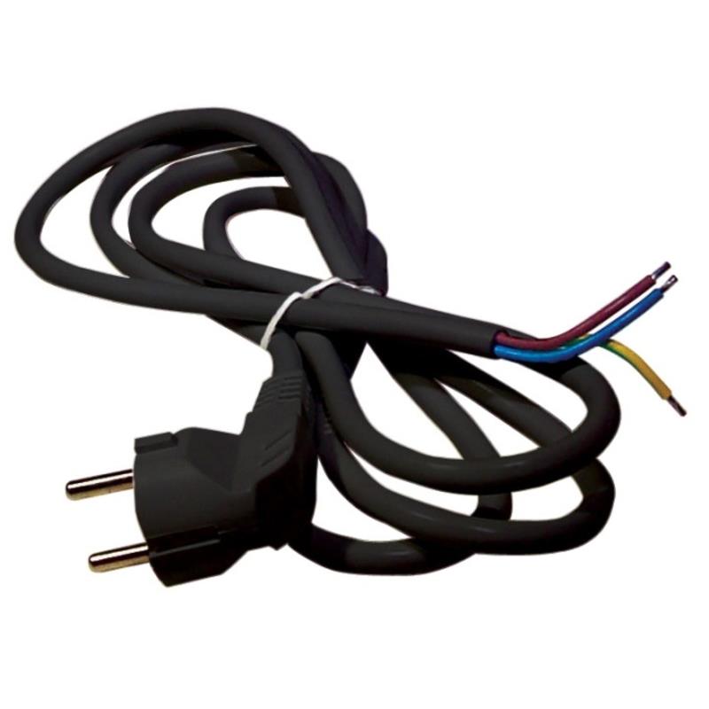 Električni kabel z vtikačem 3x1mm2 1,5m