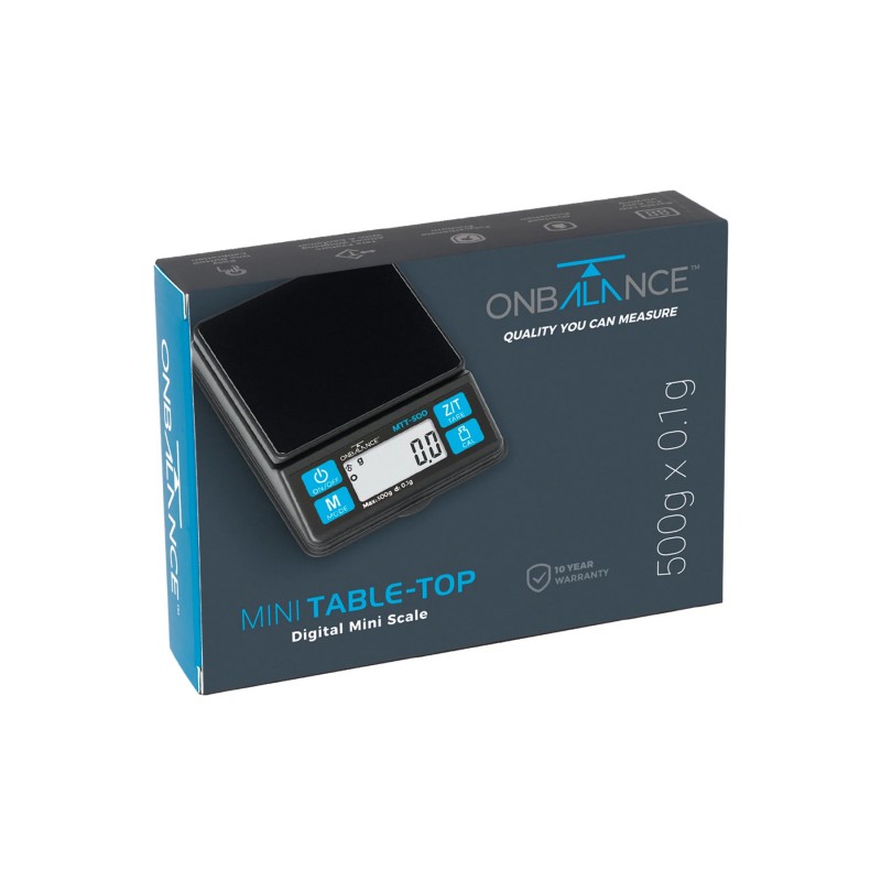 Digitalna precizna žepna tehtnica MTT - Mini table top 500 x .01 g