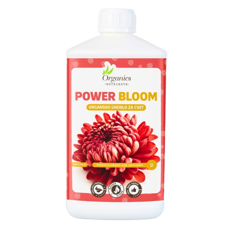 Organics Nutrients Power Bloom 1L