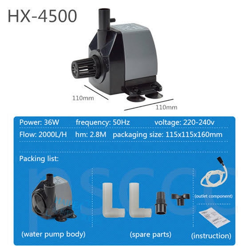 Potopna črpalka Aquaking HX-4500 (2000 L/h)