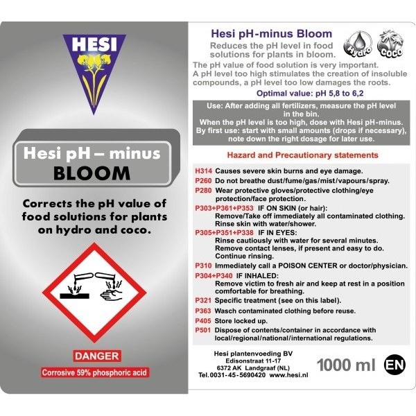 Hesi pH- Bloom 1L