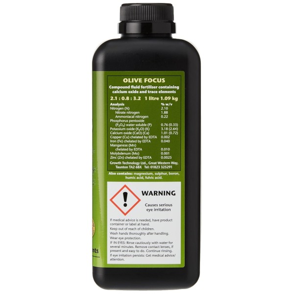 Gnojilo Growth Technology Olive Focus 1L