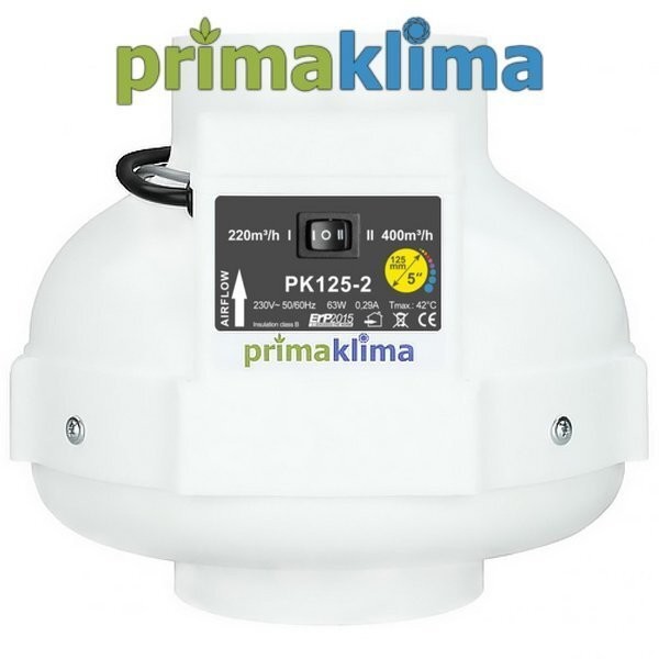 Ventilator PK125 2-speed