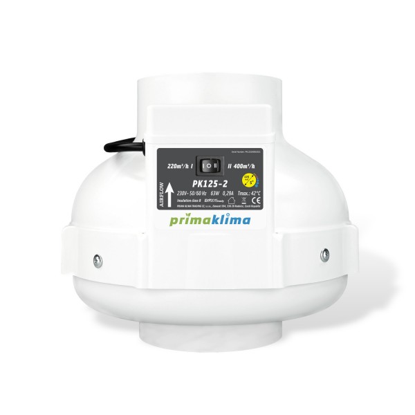 Ventilator PK125 2-speed