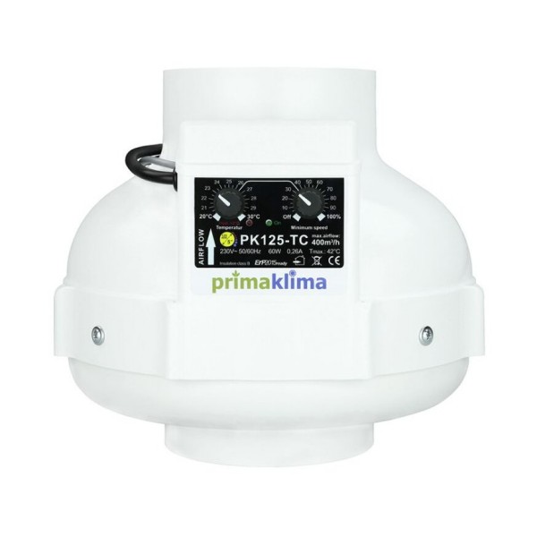 Ventilator PK 125 TC Temp/speed CTRL