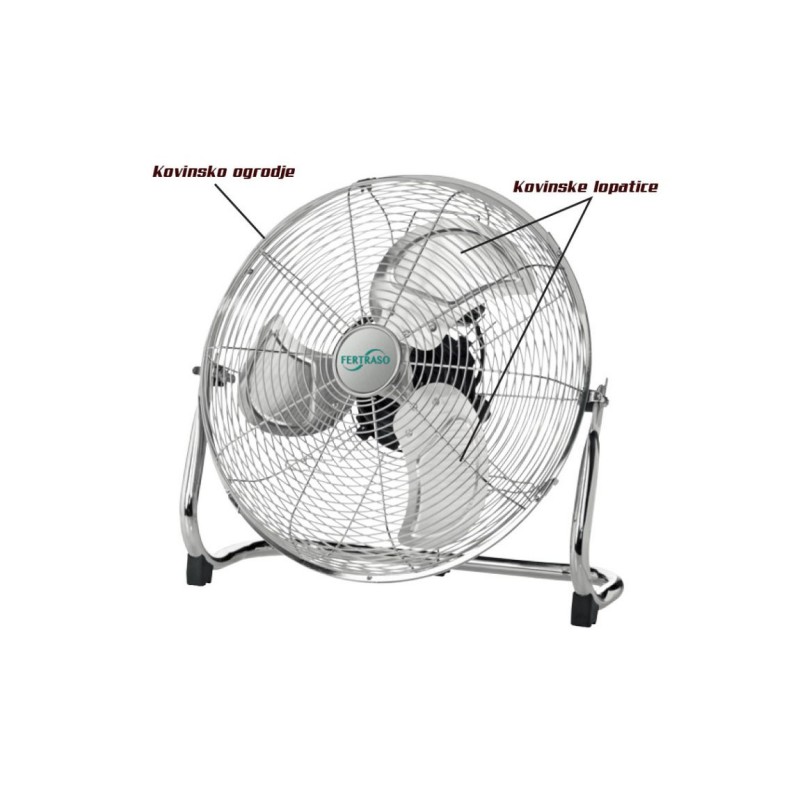 Talni kovinski ventilator Fertraso 50 W / 30 cm