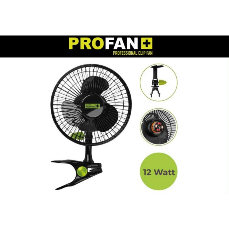 Garden HighPro Clip ProFan 20cm 12W