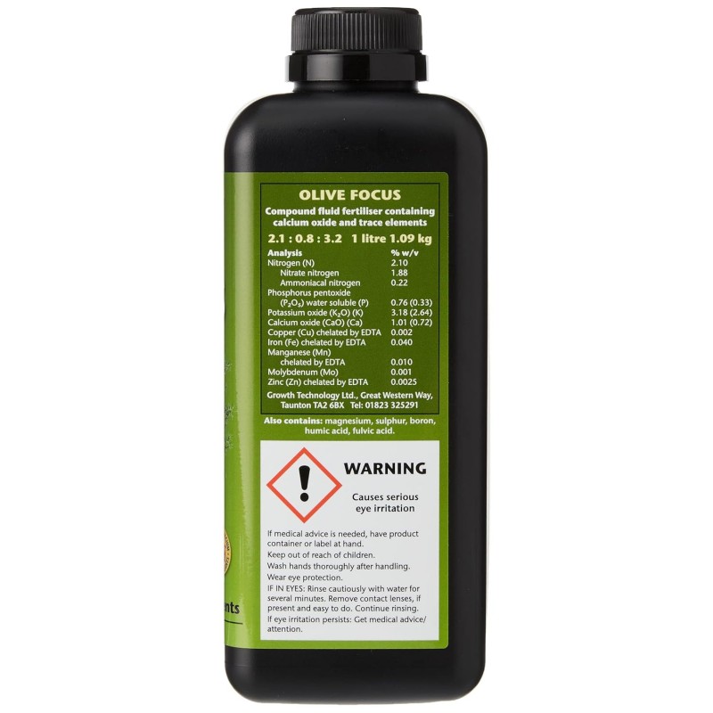 Gnojilo Growth Technology Olive Focus 1L