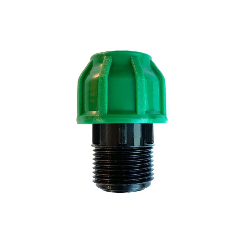 HYDROFLEX Alkaten spojka z zunanjim navojem 25mm  za PE cev