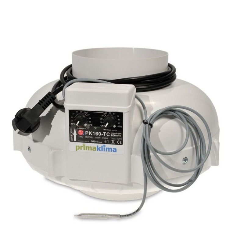Ventilator PK 160 TC Temp/speed CTRL