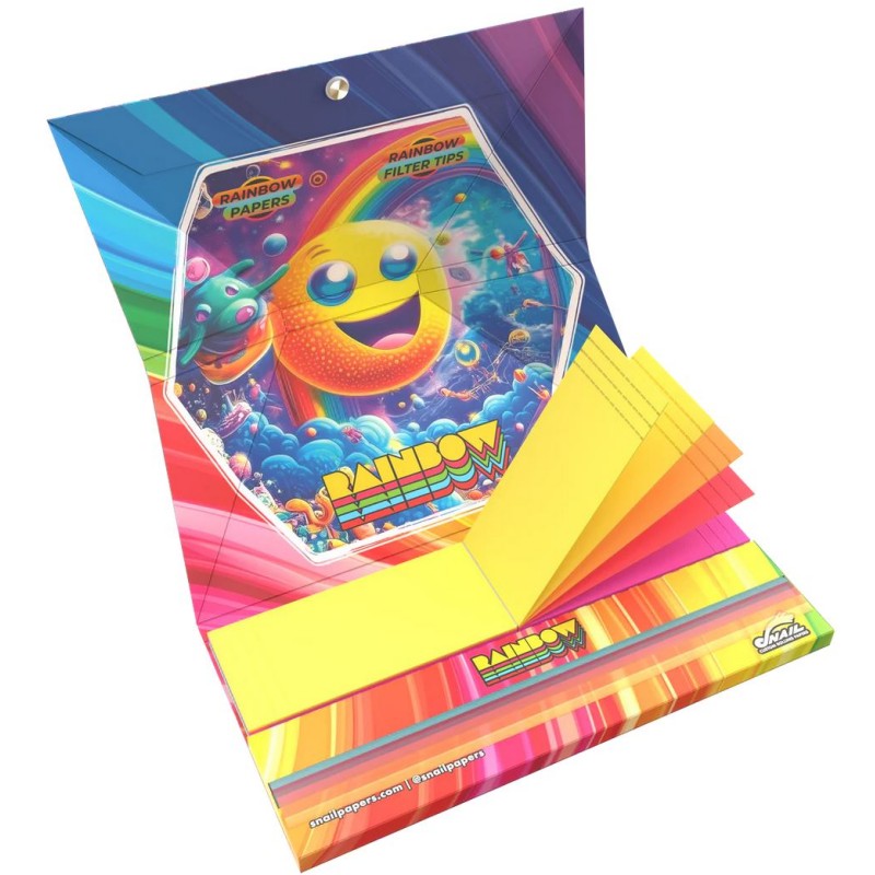 Papirčki s filtri Rainbow KSS + magnet BOX
