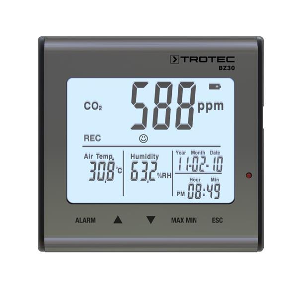 Trotec BZ30 CO2 Air Quality Data Logger