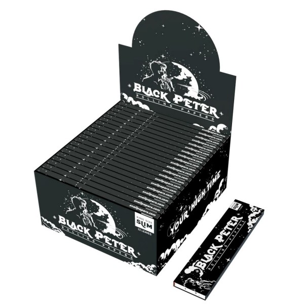 Papirčki Black Peter BOX (KSS - king size slim)