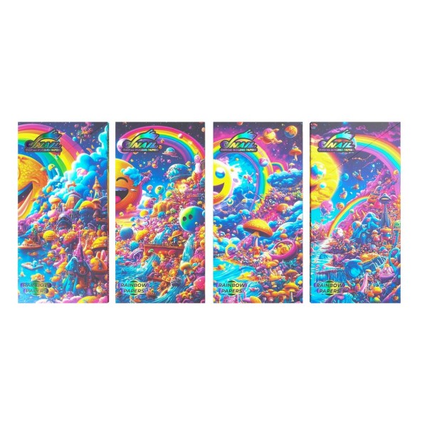 Papirčki s filtri Rainbow KSS + magnet BOX