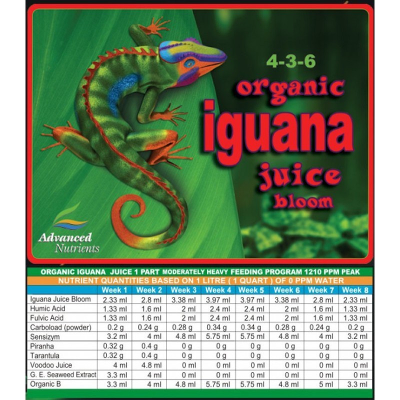 Advanced Nutrients Iguana Juice Bloom 1L