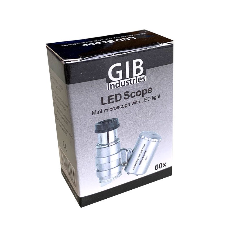 Žepni mikroskop GIB Industries LED Scope