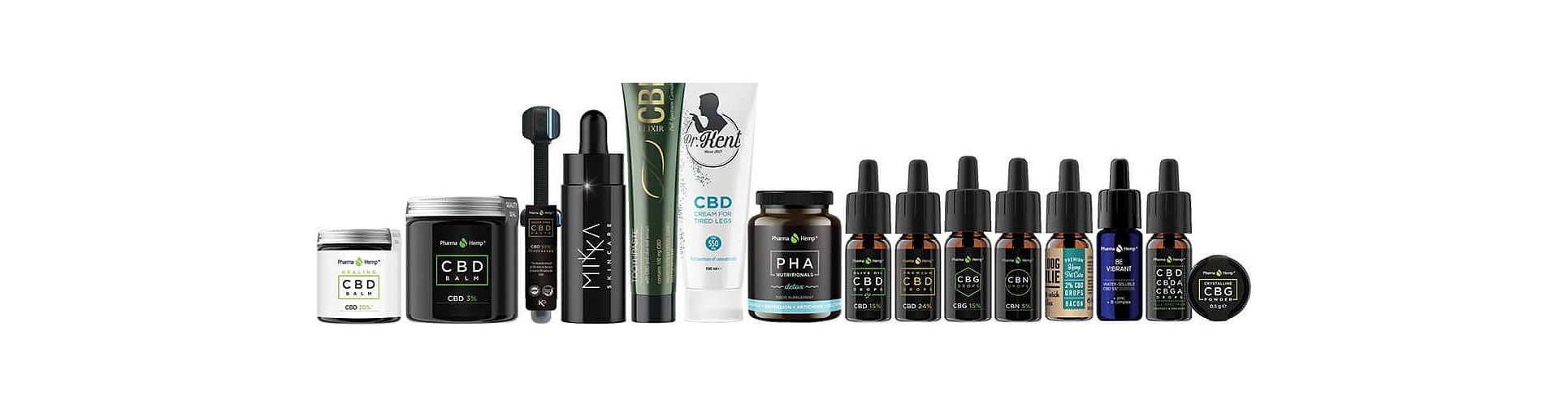 CBD + CBDA + CBGA kapljice Pharmahemp Protect